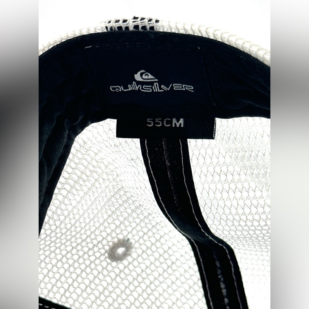 Quiksilver Boy's Sneaky Peak Trucker Hat - Navy Blazer 55cm - Picture 8 of 8